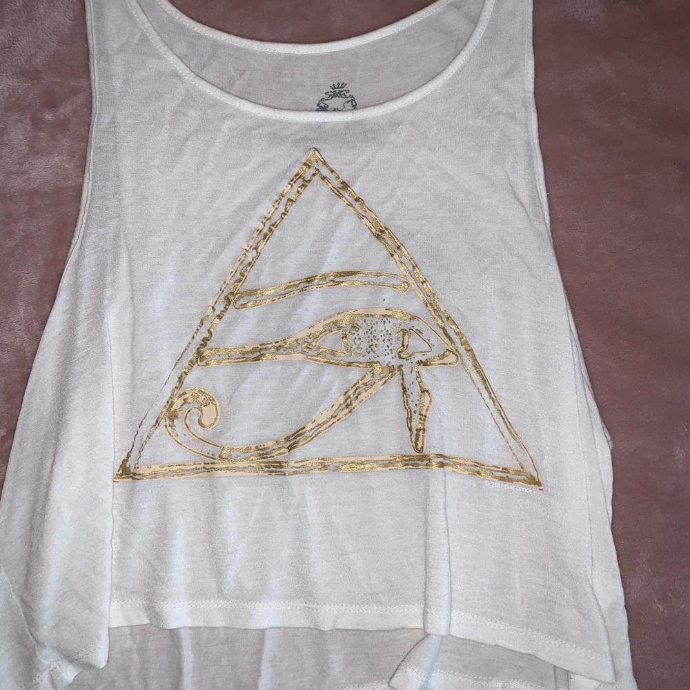 White tank top. Bought from standard collective